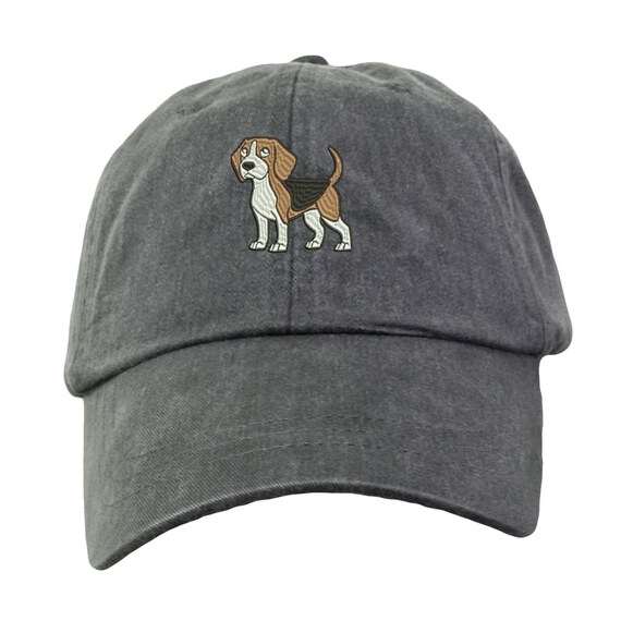 Beagle Baseball Hat Embroidered. Beagle Mom Hat. Beagle Dad Etsy