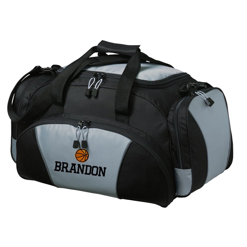 Personalized Basketball Player Duffel Gym Bag Embroidered. Etsy