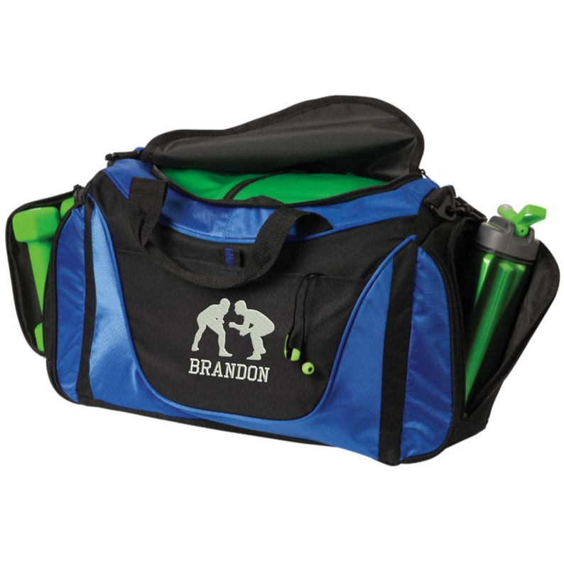 Personalized Wrestling Team Duffel Gym Bag Embroidered. Etsy
