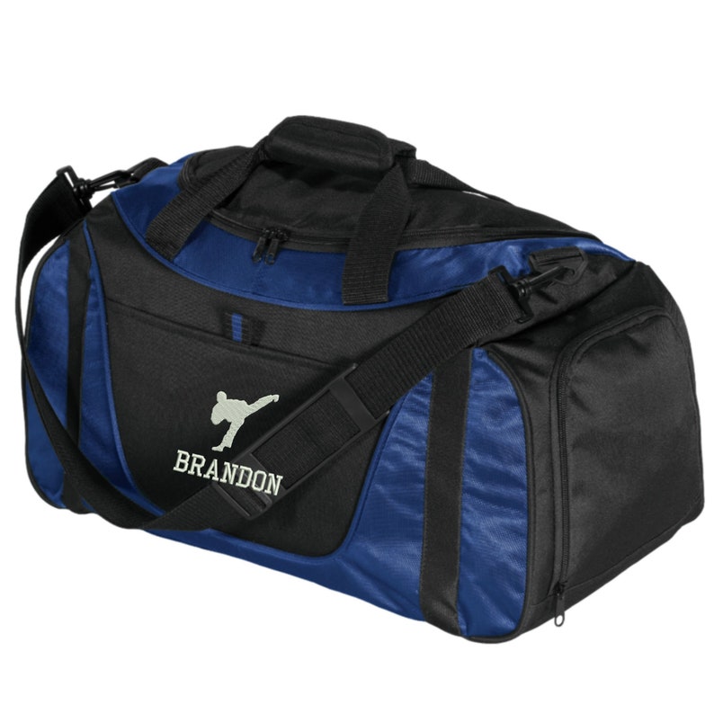 Personalized Karate Taekwondo Duffel Gym Bag Embroidered. Etsy