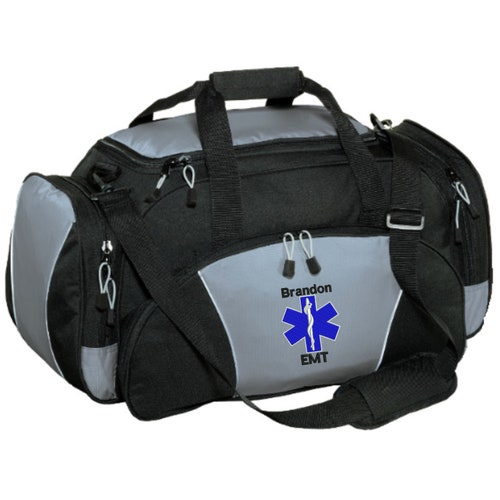 Personalized Emt Ems Paramedic Duffle Gym Bag Embroidered. Etsy