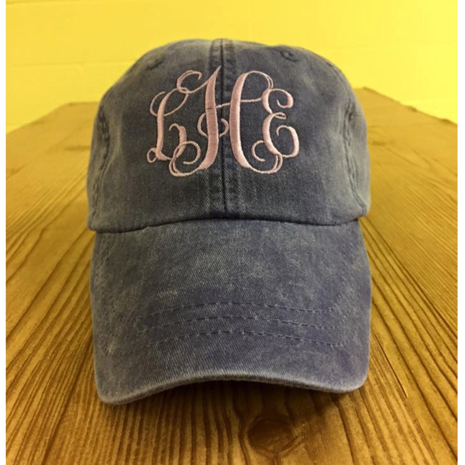 Monogrammed Hat. Monogram Hat. Monogram Baseball Hat. Cool Etsy