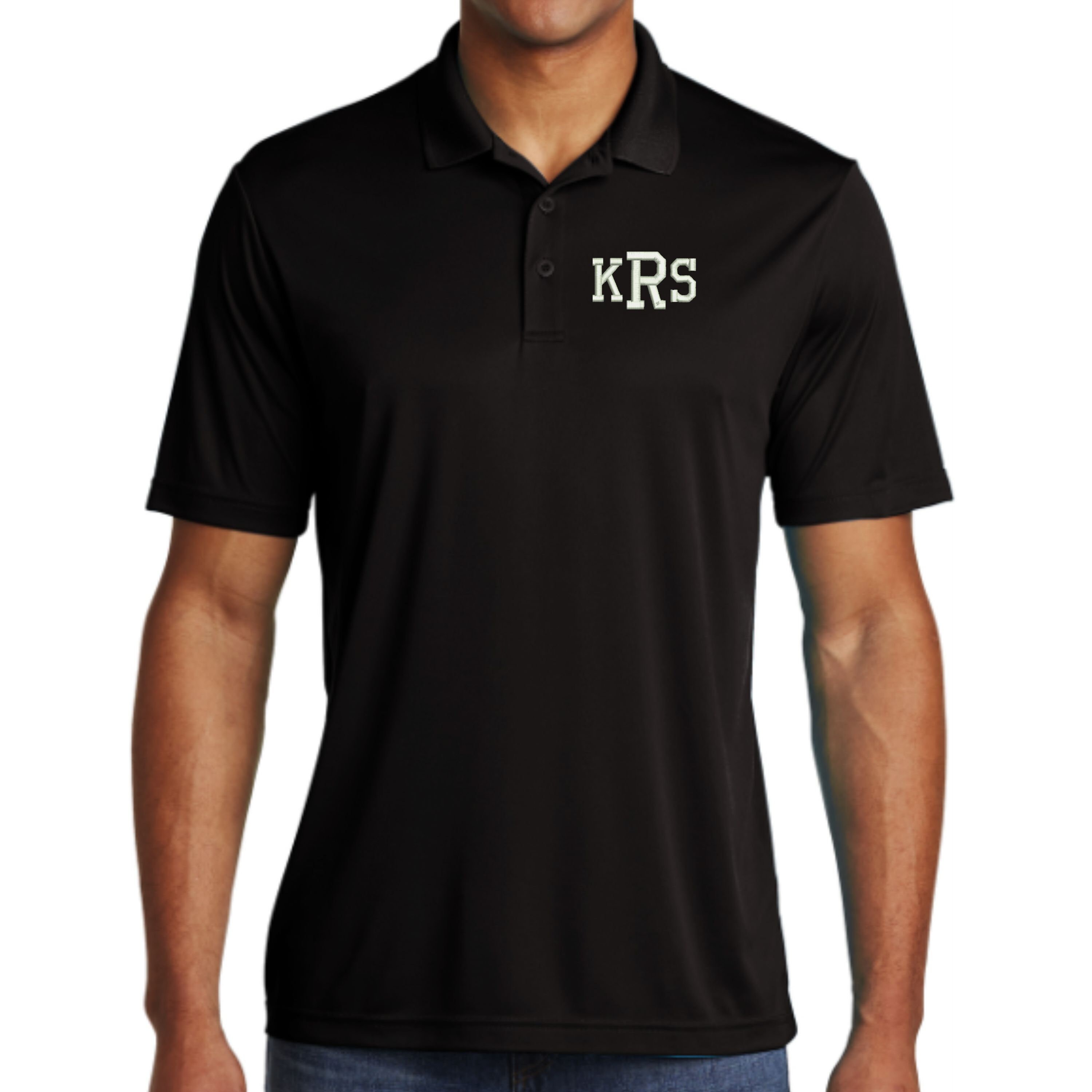 Monogrammed Moisture Wicking Polo 