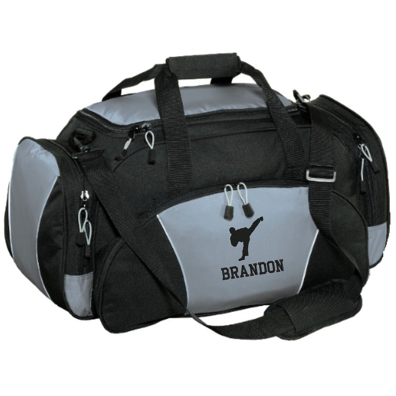 Personalized Karate Taekwondo Duffle Gym Bag Embroidered. Etsy