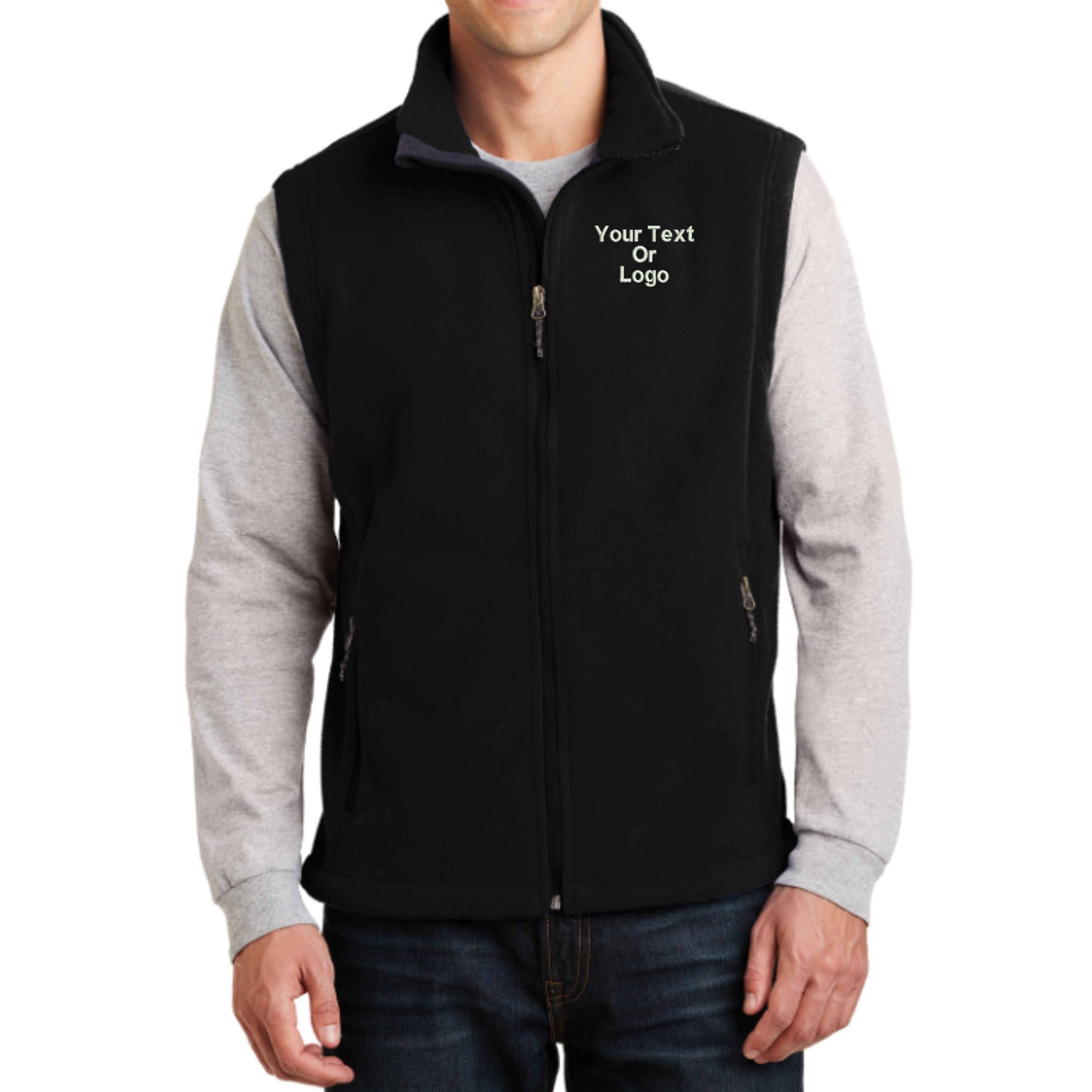 custom embroidered fleece jackets