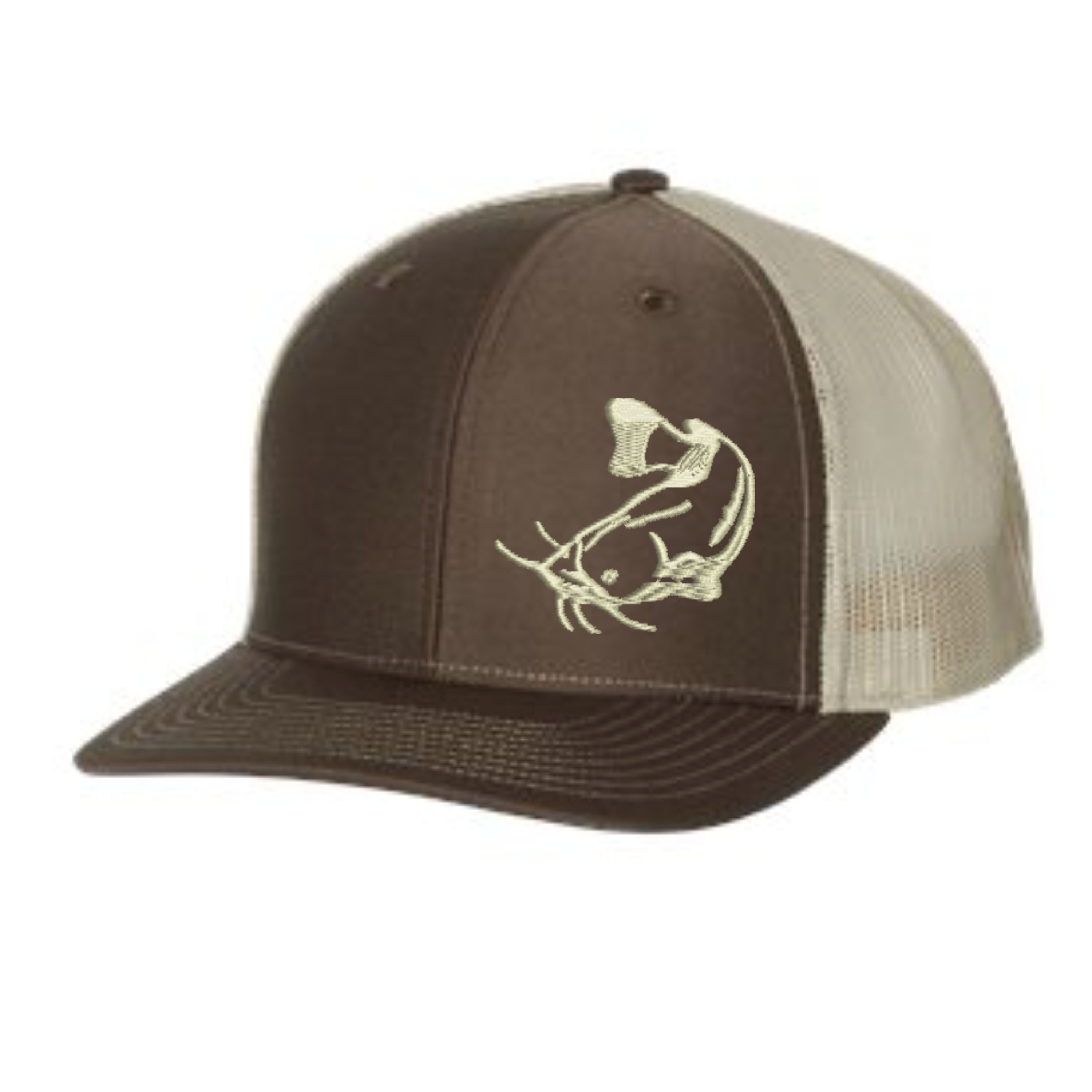 Catfish Hat Embroidered. Catfishing Trucker Hat. Outdoors Etsy