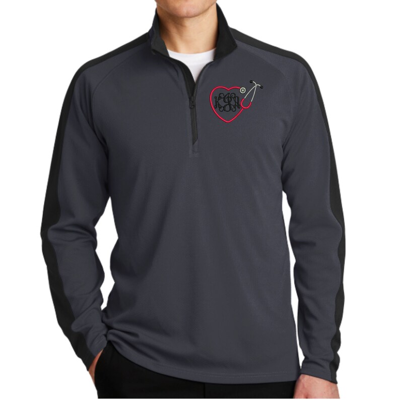 Personalized Rn Bsn Nurse Quarter Zip Pullover Sweatshirt Etsy