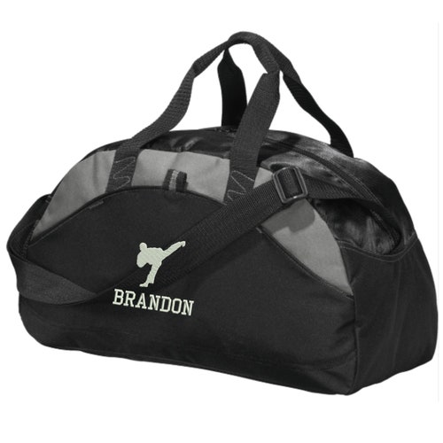 Personalized Girl Karate Taekwondo Duffel Gym Bag Etsy