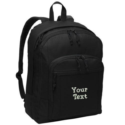 Personalized Backpack Embroidered 