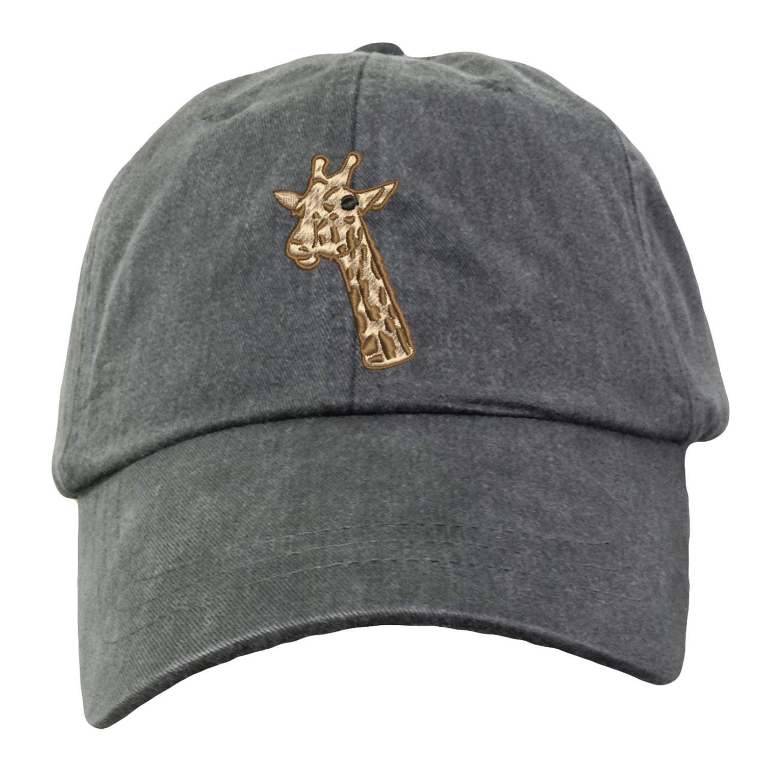 Giraffe Baseball Hat Embroidered. Giraffe Baseball Cap. Etsy