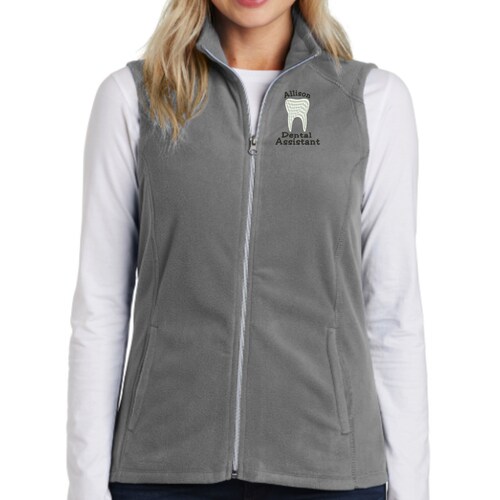 Personalized Dental Assistant Full Zip Jacket With Pockets Etsy