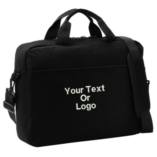Personalized Business Messenger Briefcase Bag Embroidered. Etsy