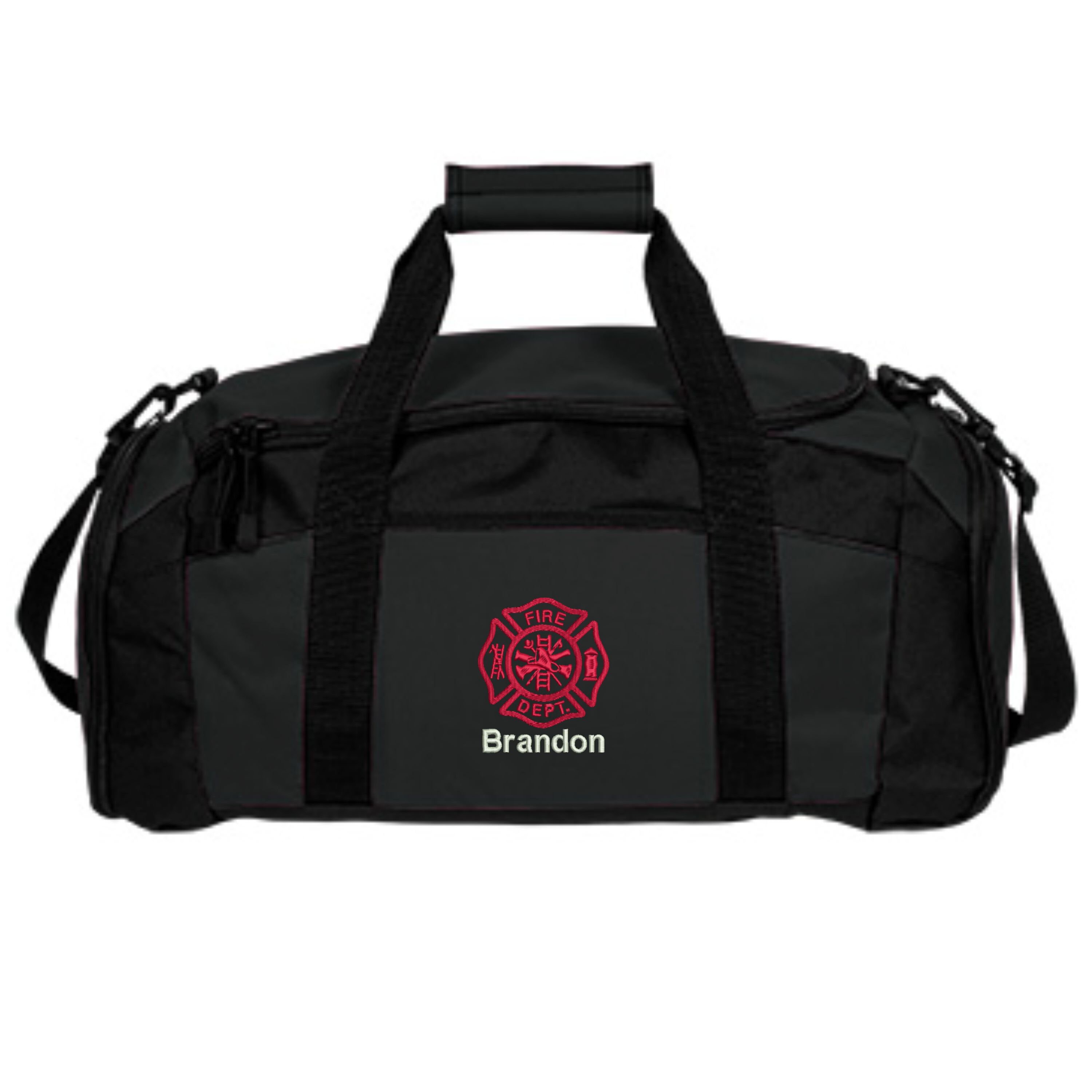 Personalized firefighter duffle bags Clearance