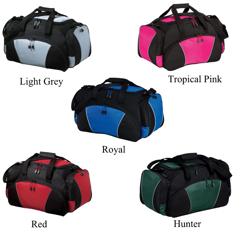 SM-BG91 Hockey Player Gift Custom Hockey Player Team Large Duffel Gym Bag Personalized Hockey Player Duffel Gym Bag Embroidered
