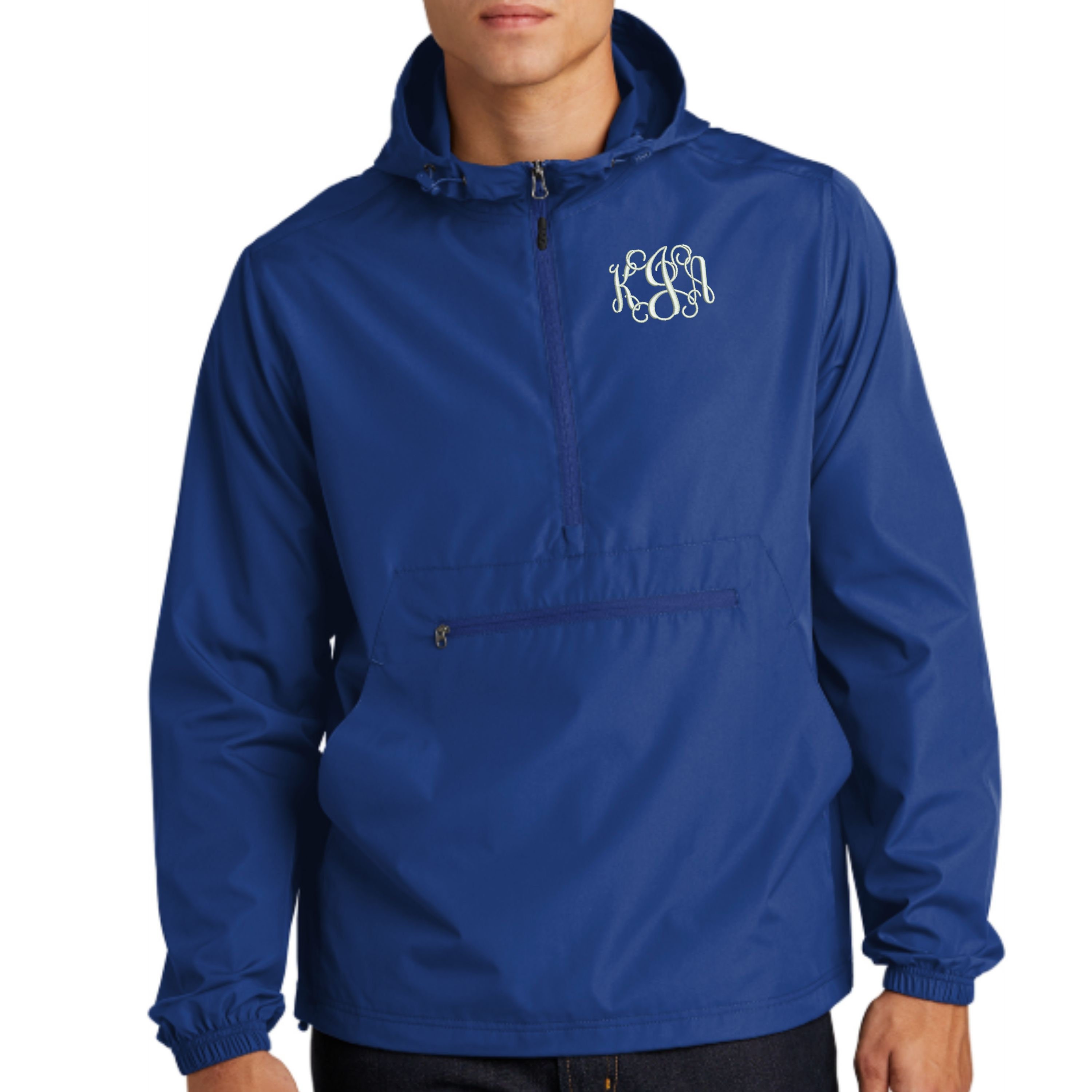Monogram Light Weight Pullover Rain 