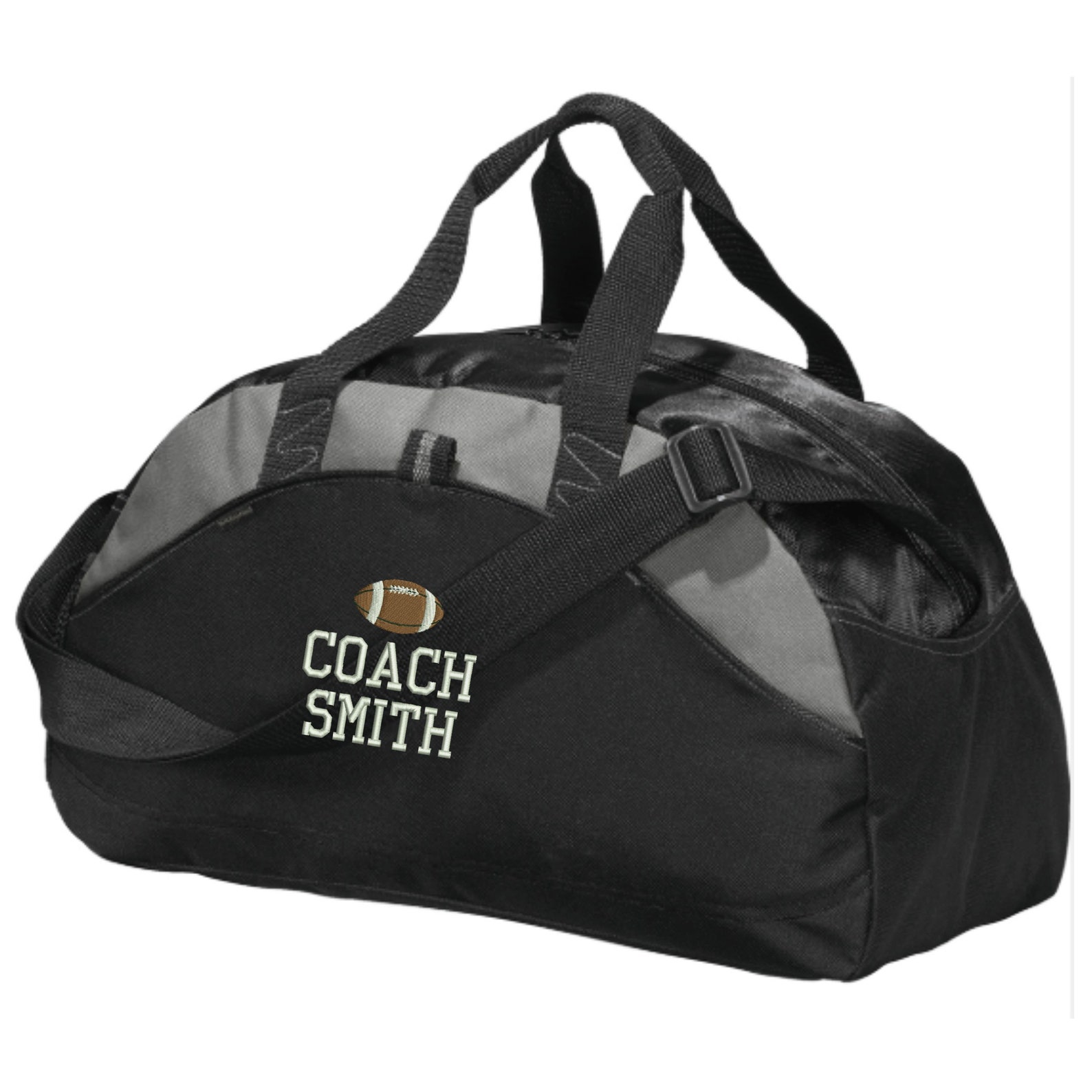 Personalized Football Coach Duffel Bag Embroidered. Custom Etsy