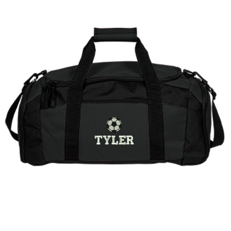 Personalized Soccer Duffle Bag Embroidered. Customized Etsy