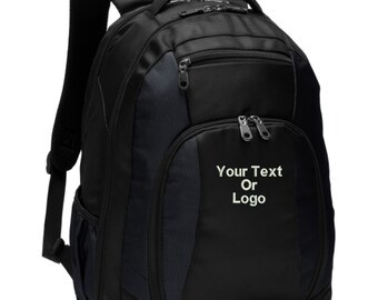 logo backpacks no minimum