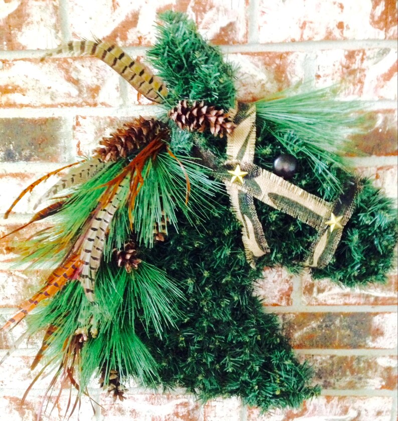 Horse Gifts for Men Horse Head Wreath Country Gifts Etsy