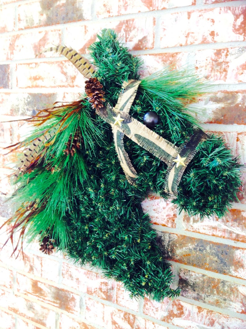 Horse Gifts for Men Horse Head Wreath Country Gifts Etsy