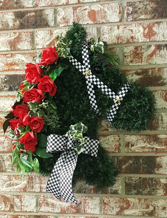 Kentucky Derby Decorations, Kentucky Derby Party, Horse Wreath, Horse Head  Wreath, Horse Head Wreath, Horse Wreaths 