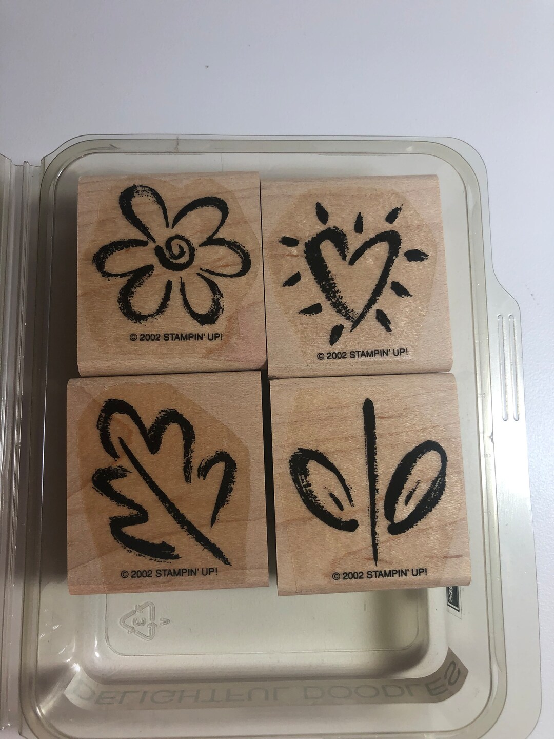 Delightful Doodles Stamp Set, 2002 Stampin Up - Etsy