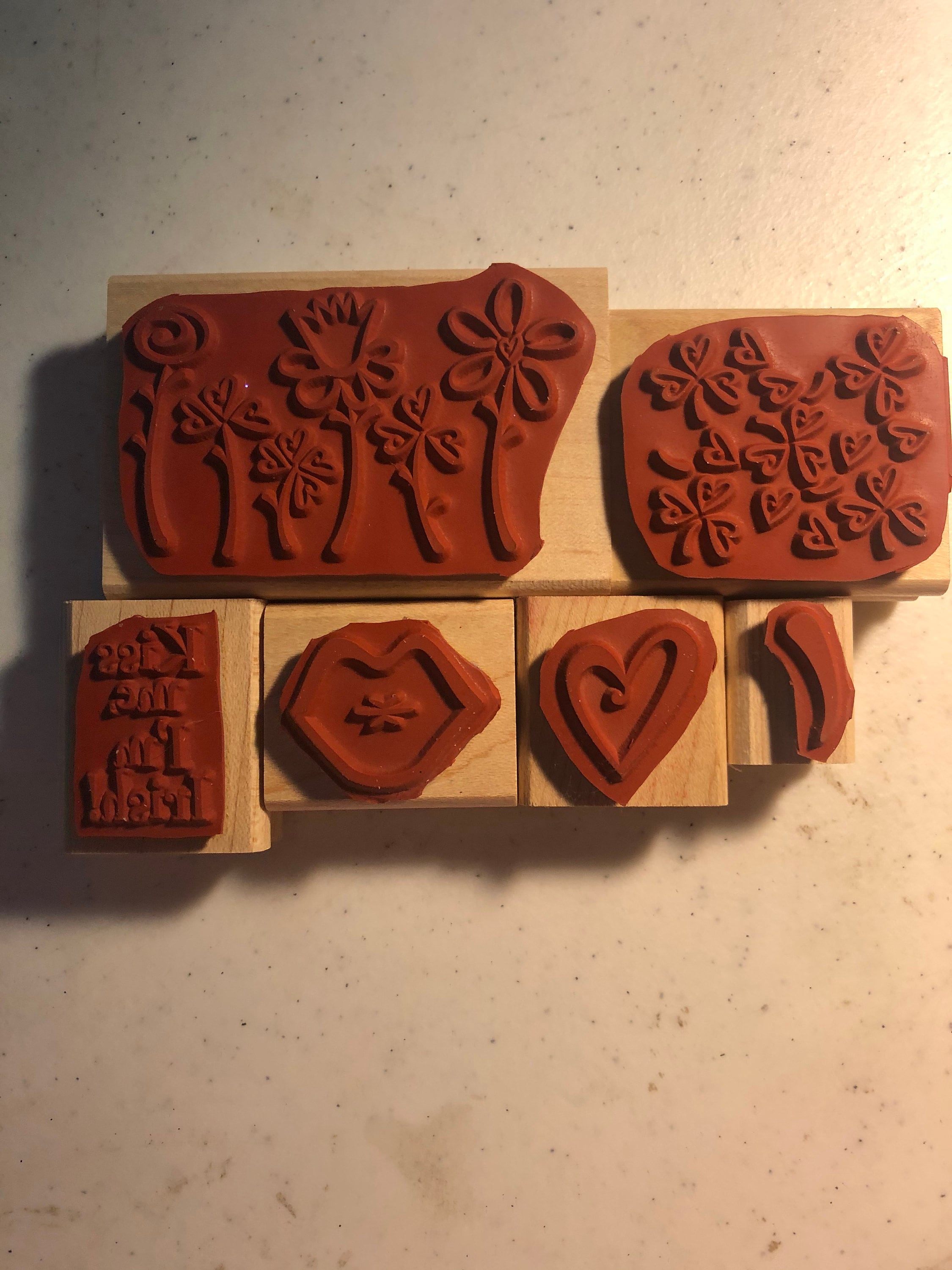 Hearts & Clovers by Stampin Up - Etsy