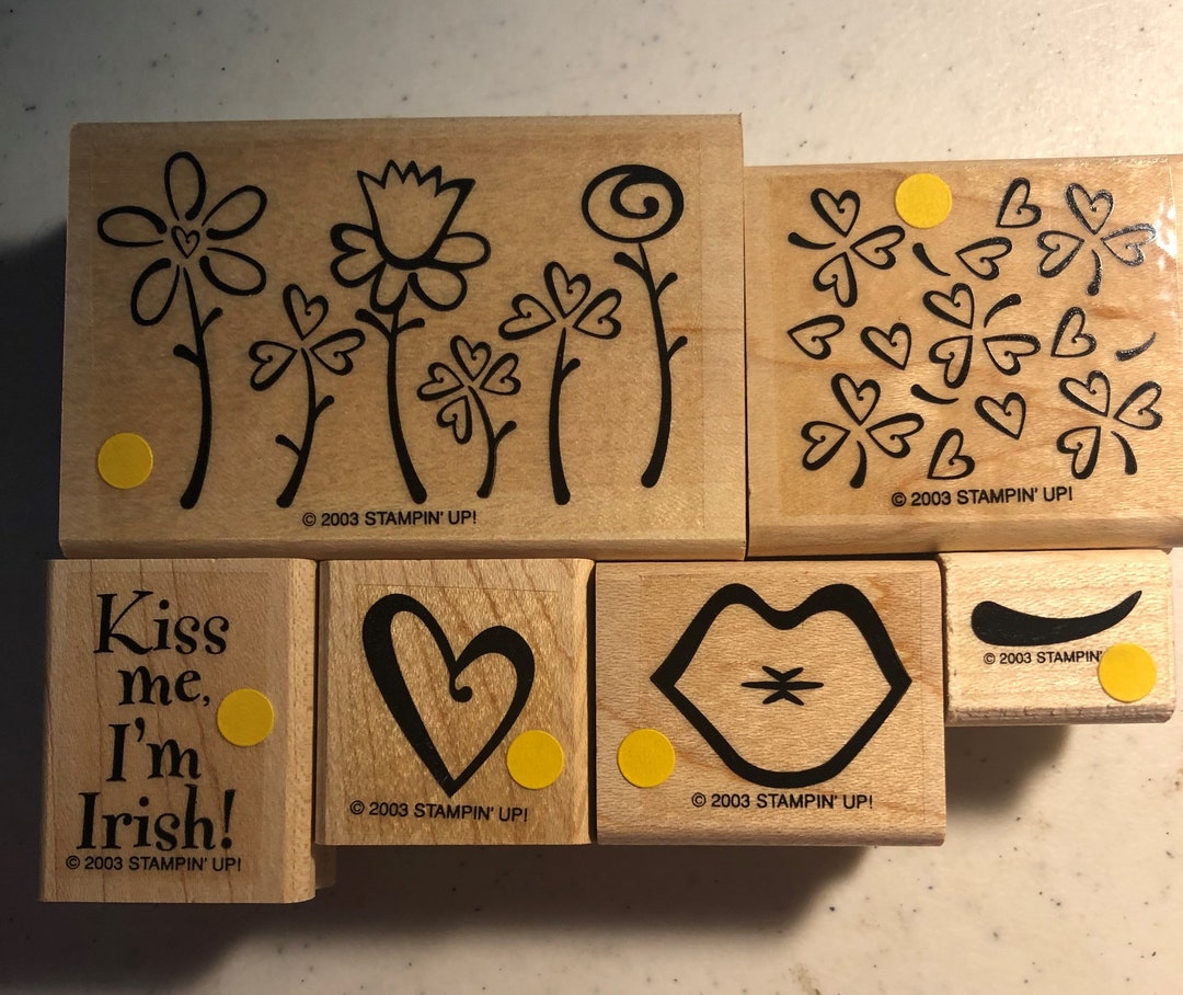 Hearts & Clovers by Stampin Up - Etsy