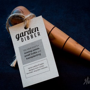 Hand-turned Garden Dibber