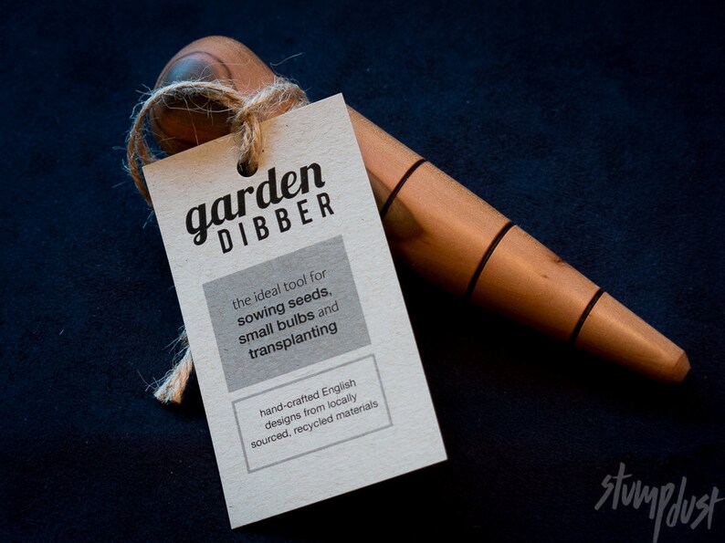 Hand-turned Garden Dibber image 1