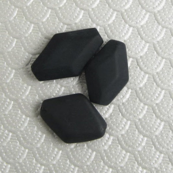 Black Obsidian Gemstone, Black Obsidian Beads,  Black ObsidianGemstone Beads, 5pcs