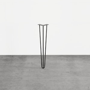 Stalowa spinka do włosów - Le Costaud - Sprzedawana pojedynczo - dostępna w 4 rozmiarach - 2 wykończenia