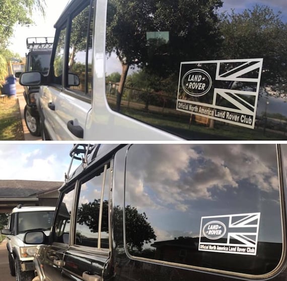 Official North America Land Rover Club Decal & Other LR Decals - Etsy