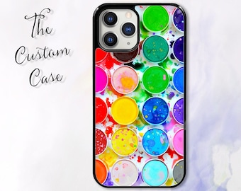 Artist's Paint Palette Phone Case for iPhone 14 Pro Max, iPhone 11 12 13 Pro Max case iPhone XR, XS Max 7 8 Plus, Samsung S21, S22, S23