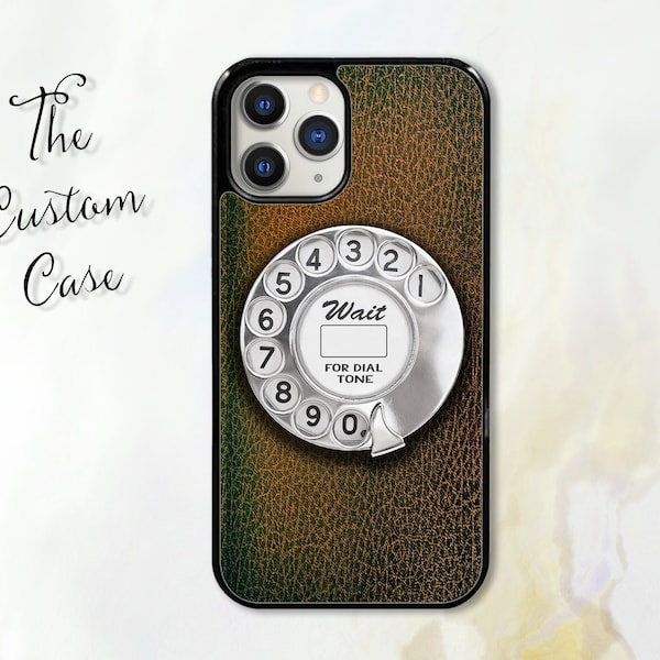 Retro Dial Phone, Vintage Phone, Rotary Phone Dial IPhone Case, for Iphone and Samsung cases