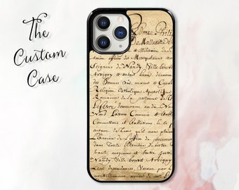 Vintage Letter iphone iPhone 13 Pro, iPhone 11 12 13 Pro Max case iPhone XR iPhone XS Max 7 8 Plus, Samsung S21 S22 pro ultra