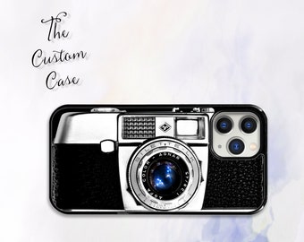 Vintage Camera phone Case for iPhone 14 Pro Max, iPhone 11 12 13 Pro Max case iPhone XR, XS Max 7 8 Plus, Samsung S21, S22, Z FLIP 4