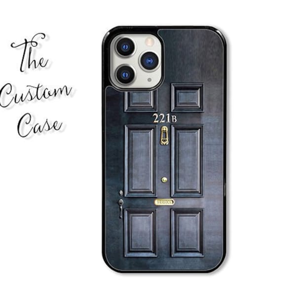 Sherlock Holmes Inspired Phone Case, Door Number 221B Phone Case, Iphone Case 14, Samsung S23