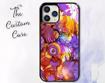 Abstract Coral Reef phone case iPhone 14 13 12 11 Pro Max case iPhone XR case iPhone XS Max 7 8 Plus, Samsung S21  S22 S23 pro ultra