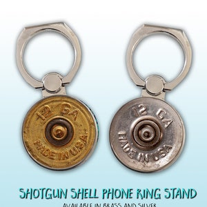 Phone Ring Grip,Shotgun Shell Phone Ring Stand, Folding Phone Stand, Bullet Phone Ring Stand, Selfie Phone Ring Grip, Cell Phone Grip Stand