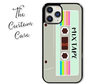 Mix Tape Cassette Phone Case for iPhone 14 Pro Max, iPhone 11 12 13 Pro Max case iPhone XR, XS Max 7 8 Plus, Samsung S21, S22, S23