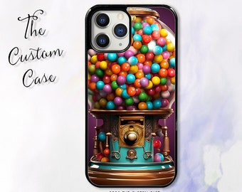 Antique Gumball Machine Phone Case iPhone 14 13 12 11 Pro Max case iPhone XR iPhone XS Max 7 8 Plus Samsung S21 S22 pro ultra