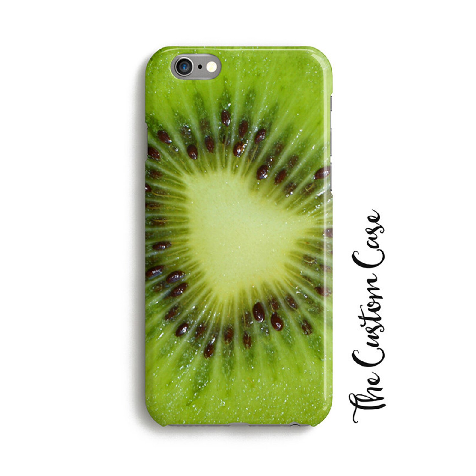 Kiwi IPhone Case Kiwi Slice Phone Case Fruit Phone Case Etsy