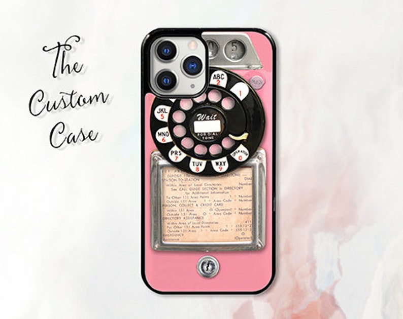 Retro Pink Payphone for iPhone 14 Pro Max, iPhone 11 12 13 Pro Max case iPhone XR, XS Max 7 8 Plus, Samsung S21, S22, S23 plus ultra image 6