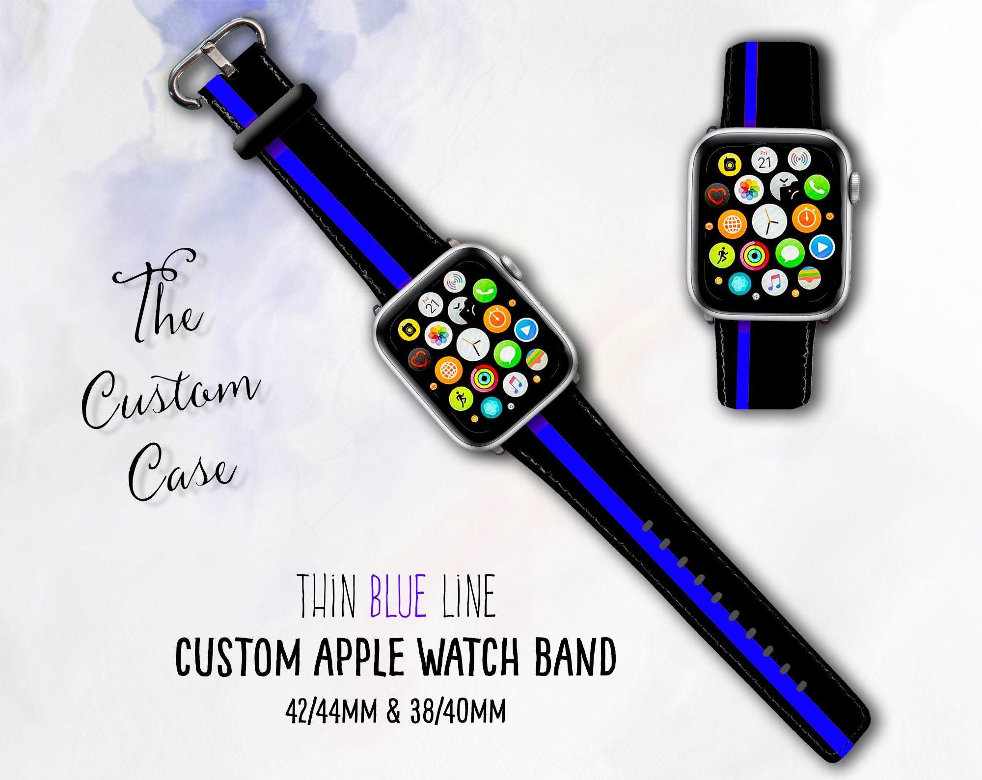 Band Police Officer Watch Band Gift 