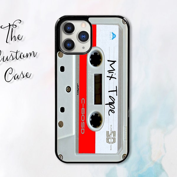 Cassette Tape Phone Case, Vintage Tape Iphone Case, Retro Mix Tape Iphone and Samsung Case, Mix Tape Phone Case, Retro Phone Case