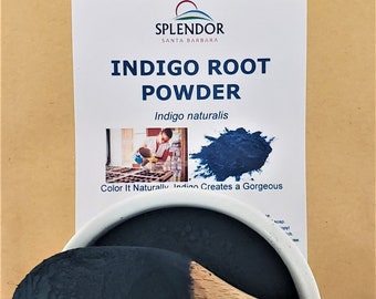 Blue Indigo Powder, Blue Vegetable Dye, Natural Blue SOAP Making Color, Eco-Friendly Sustainable Soap Supplies, Vegetable Powder Dye