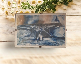 Home decor;Whale Tail;small artwork