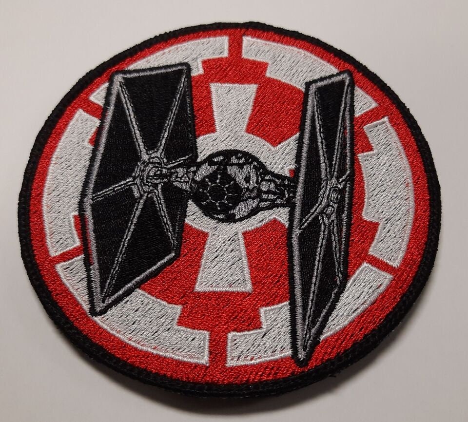 TIE Fighter Imperial Squadron Embroidered Star Wars Patch Tie/ln