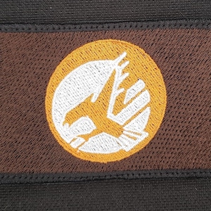 Command & Conquer GDI TS White/Gold/Brown Flag Patch 3x2 Inch